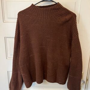 Old Navy Chocolate Knit Sweater
